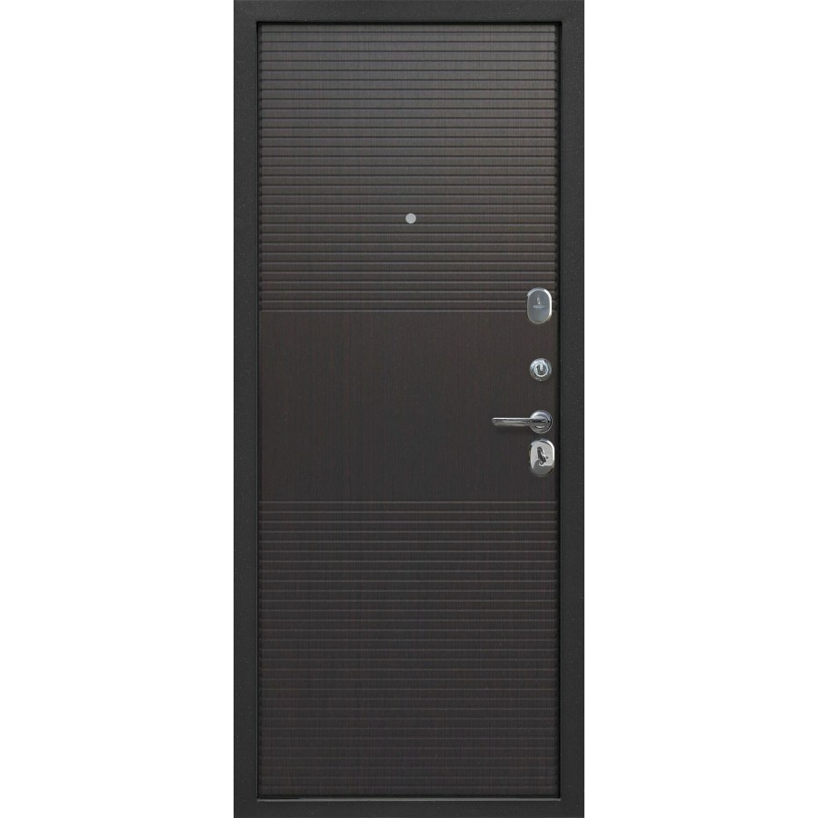 Дверь входная Гарда Серебро Темный Кипарис 7,5