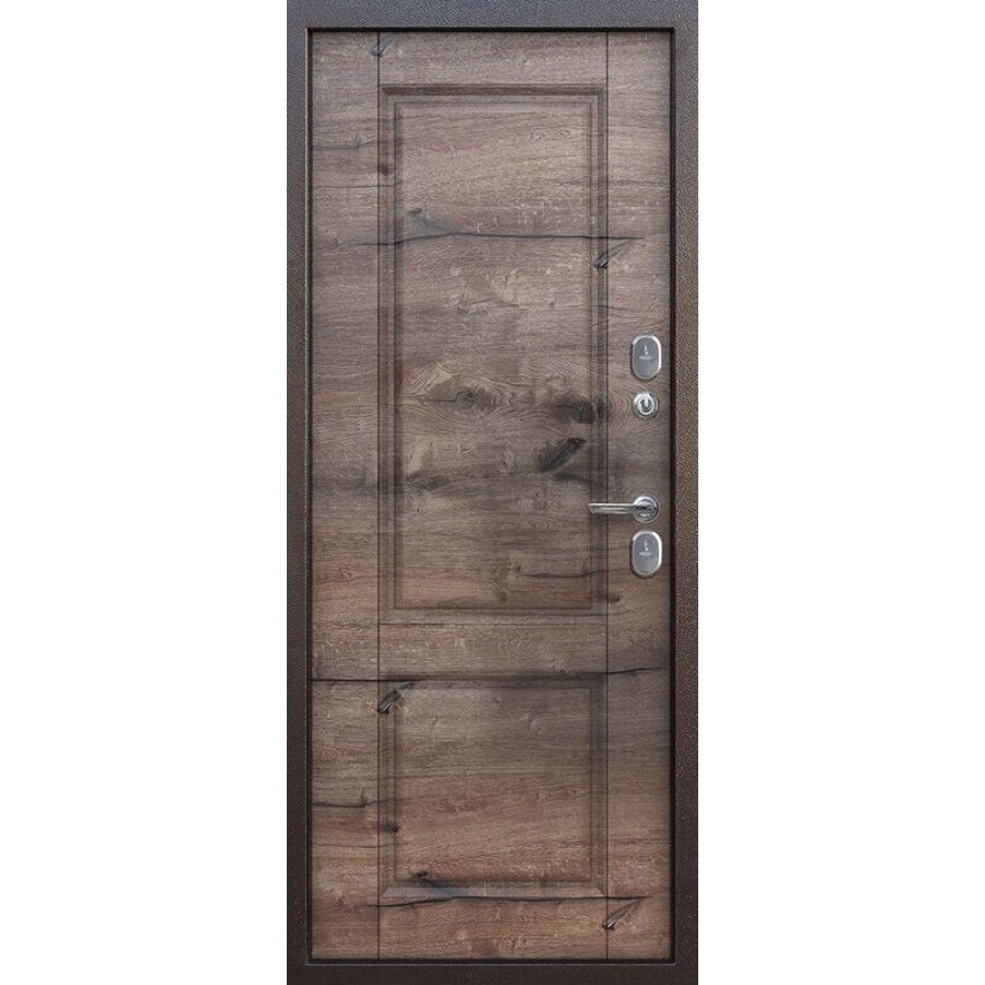 Дверь входная ISOTERMA Медный антик Астана 11 см