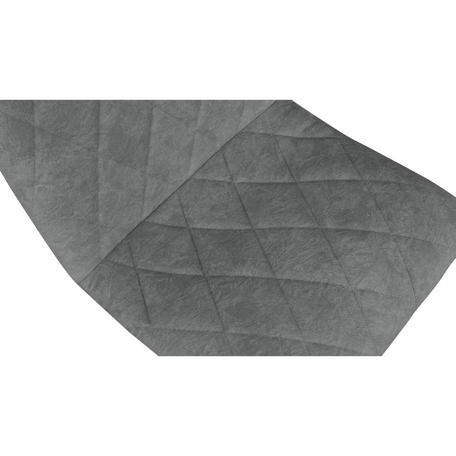 Стул «Чили ромб» - СРП-052 Эмаль черный муар, Лофт серый