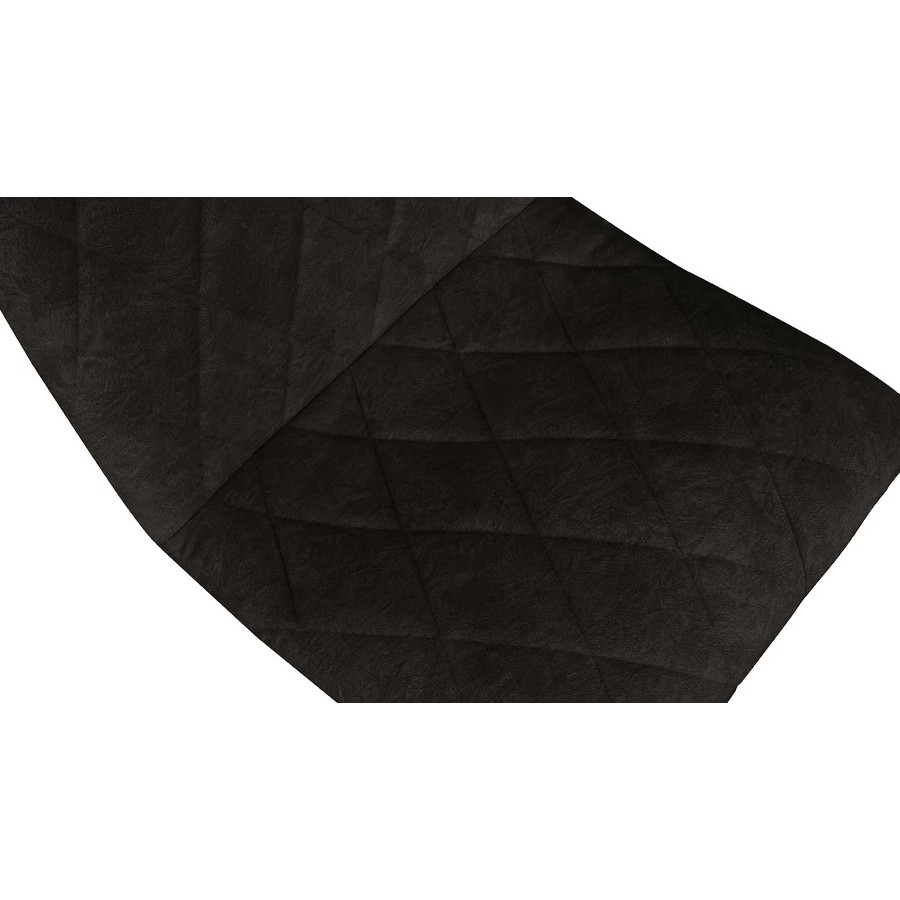 Стул «Чили ромб» - СРП-052 Эмаль черный муар, Лофт коричневый