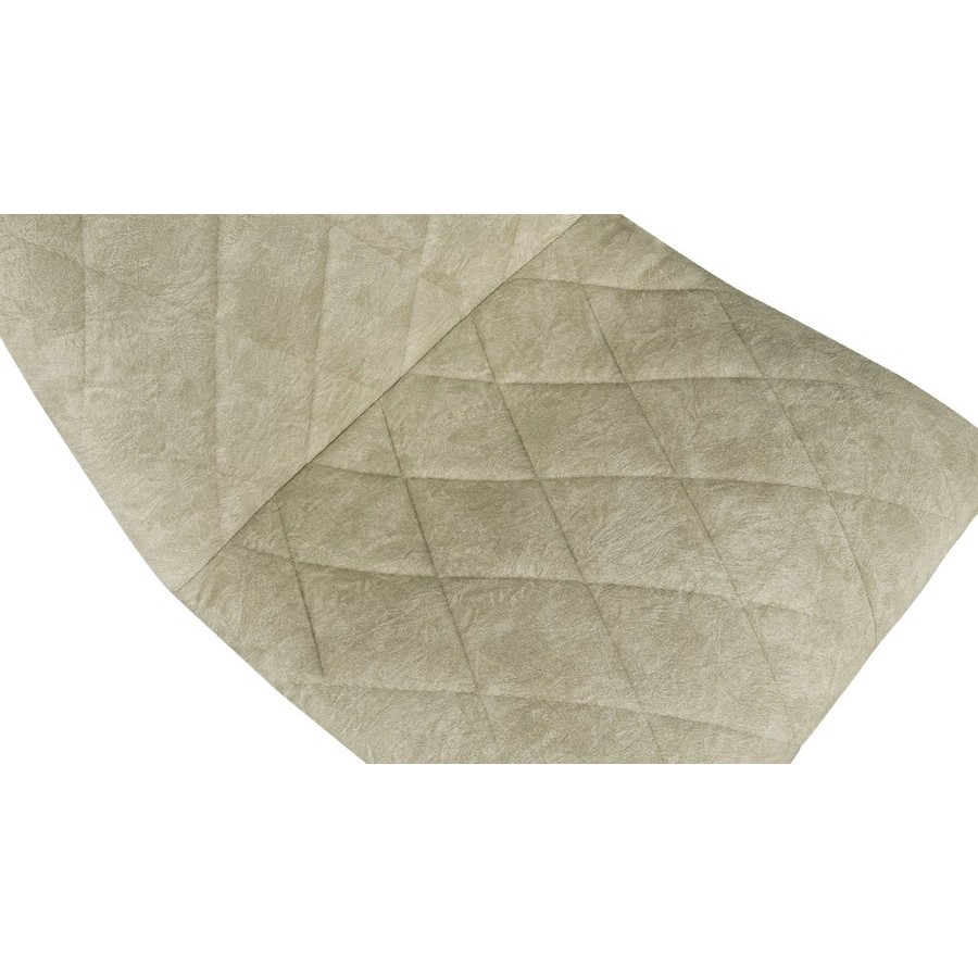 Стул «Чили ромб» - СРП-052 Эмаль черный муар, Лофт молочный