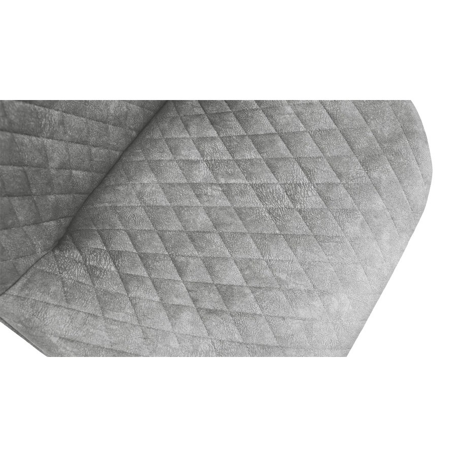 Стул «Оливер» К3 Черный муар, Микровелюр Wellmart Silver