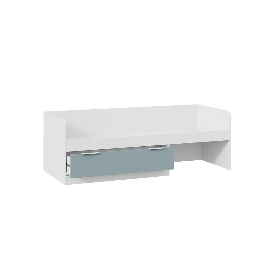 Кровать комбинированная «Марли» Тип 1 - 403.008.000 Белый, Серо-голубой