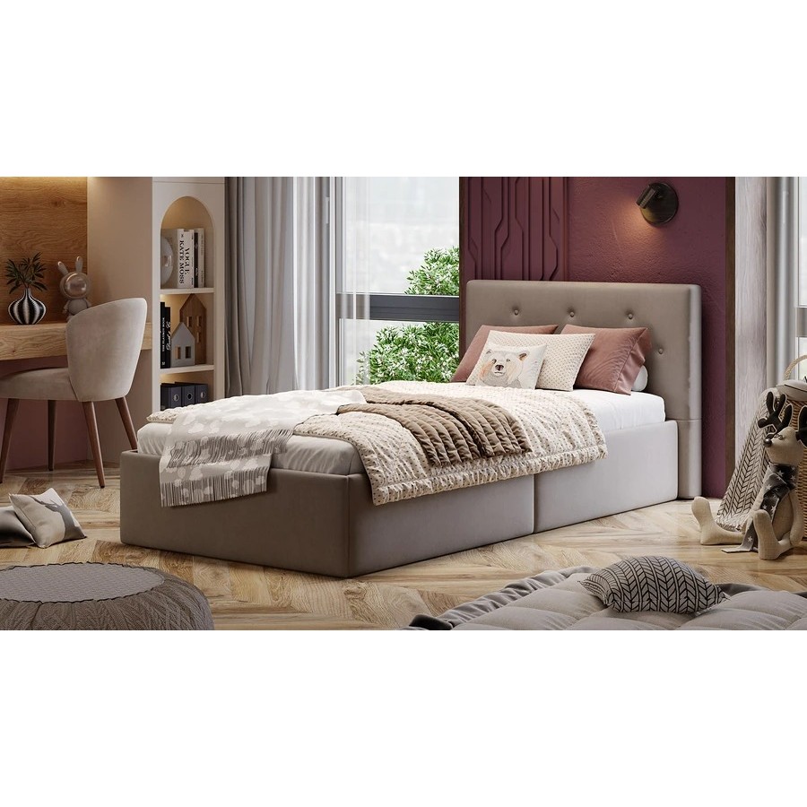 Кровать «Тейлор» Велюр Neo Бежевый