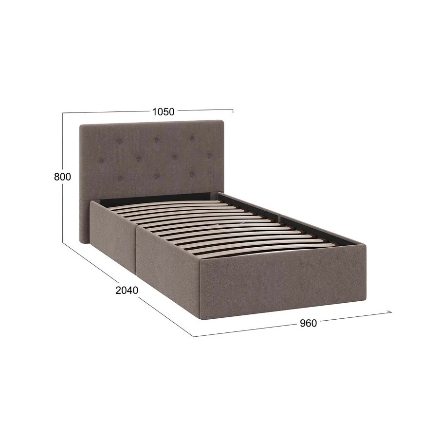 Кровать «Тейлор» Велюр Neo Бежевый