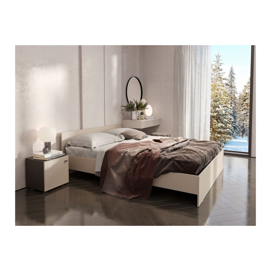 Кровать 1,6м "ГИЗА" Меланж