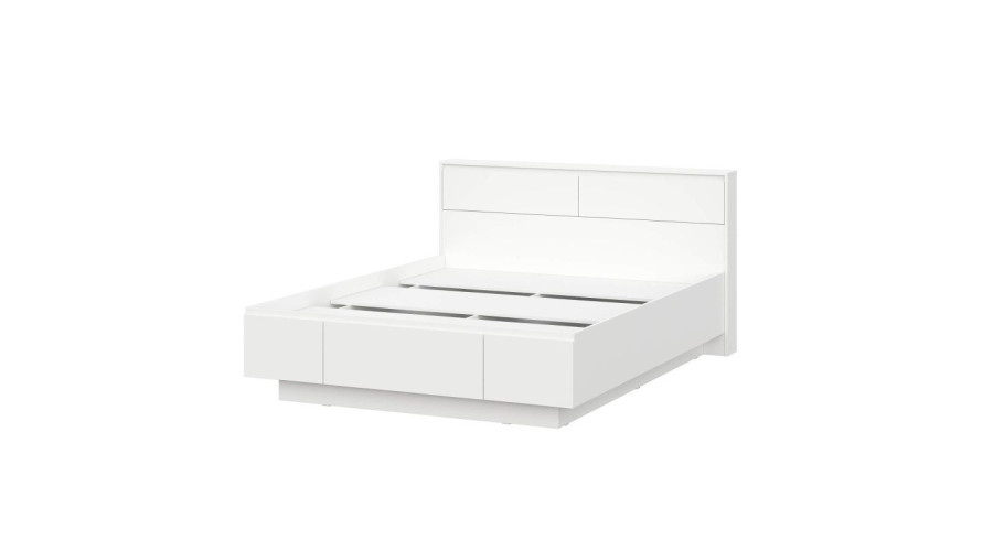 Кровать 1,6м "Одри" Белый