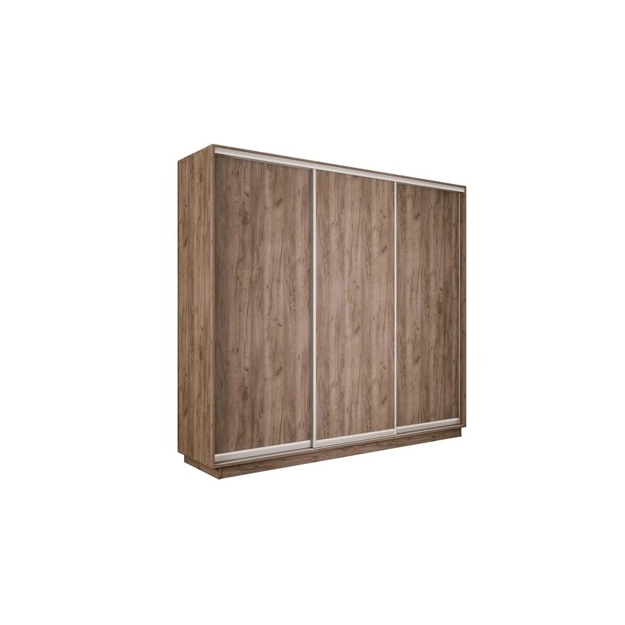 Шкаф-купе 3-х дверный «Румер-2» - СШК 3.180.60-11.11.11 Дуб Крафт Табачный