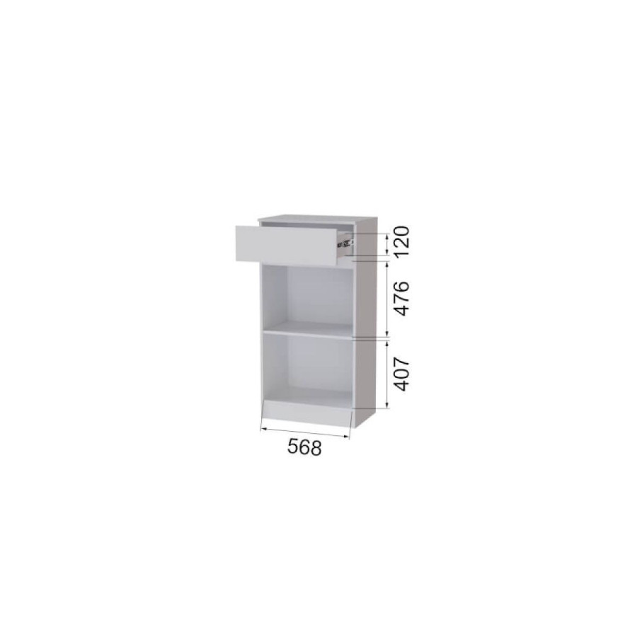 Обувница "Мэнкс" МПОВ-30 Белый c тиснением