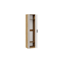 Шкаф для одежды «Хилтон» Исп. 2 - 303.001.000 Дуб Крафт золотой, Мокко матовый