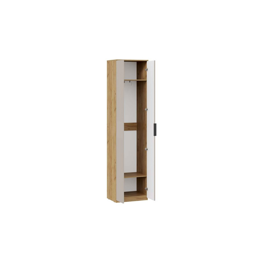 Шкаф для одежды «Хилтон» Исп. 2 - 303.001.000 Дуб Крафт золотой, Мокко матовый