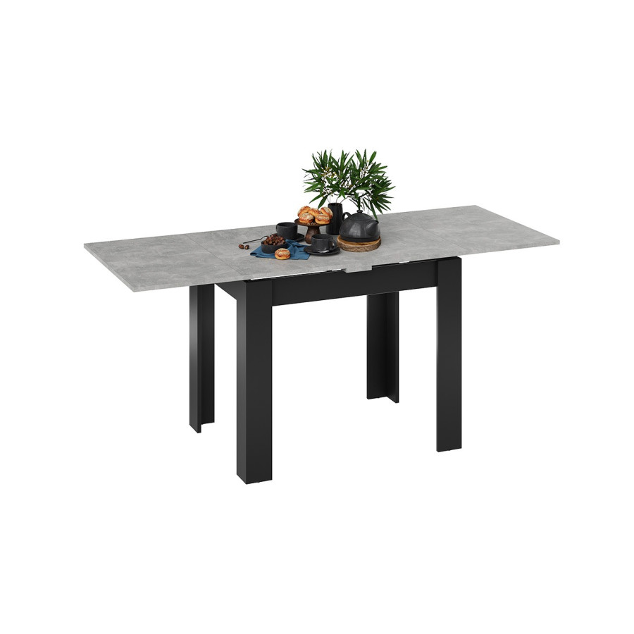 Стол раздвижной «Промо» тип 3 - 005.000.000 Черный, Ателье светлый