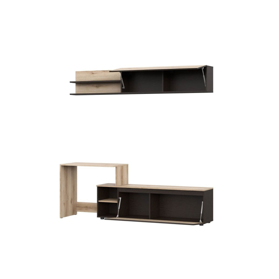 Тумба МФЦ "Берген" Дуб Венге, Дуб Делано