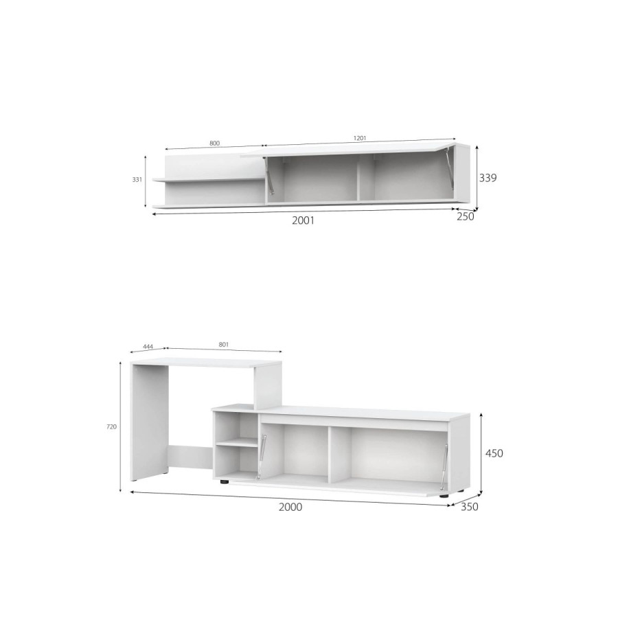 Тумба МФЦ "Одри" Белый