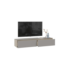 Тумба для теле- и радиоаппаратуры «Глосс» - ТД 319.03.11 Баттл Рок, Стекло Светлый Stone(St)