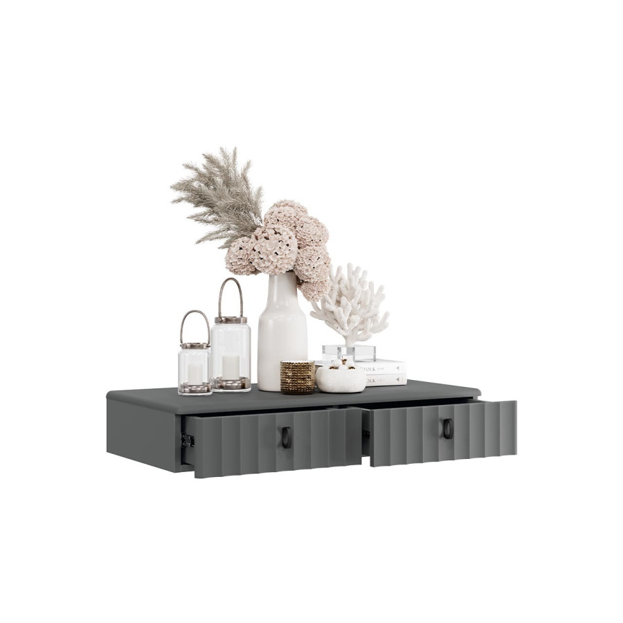 Стол туалетный «Тиффани» - 407.004.000 Серый графит, Графит матовый