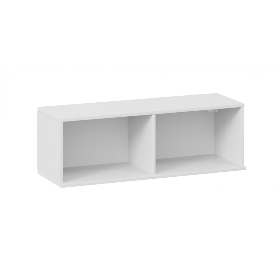 Шкаф навесной «Глосс» - ТД 319.03.26 Белый глянец, Стекло Белый глянец