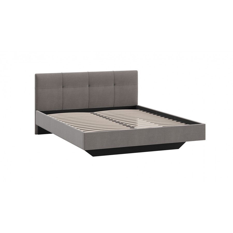 Кровать без ПМ «Элис» Тип 1 (без подъемного механизма) Исп.2 Велюр Мокко