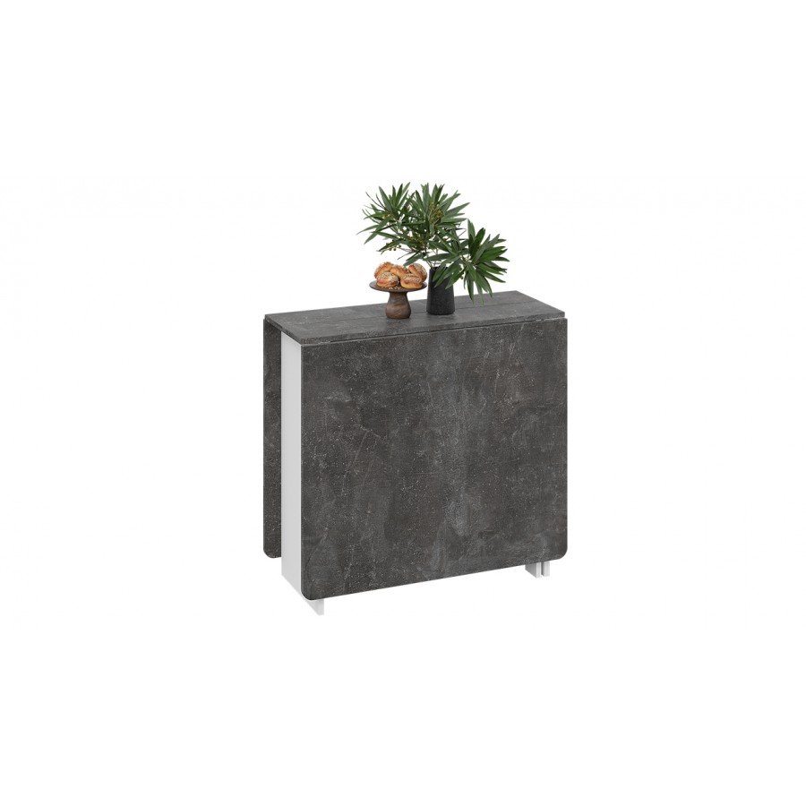 Стол-книжка тип 2 Белый, Ателье темный