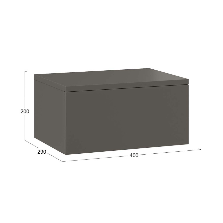 Тумба универсальная Тип 1 Графит Серый
