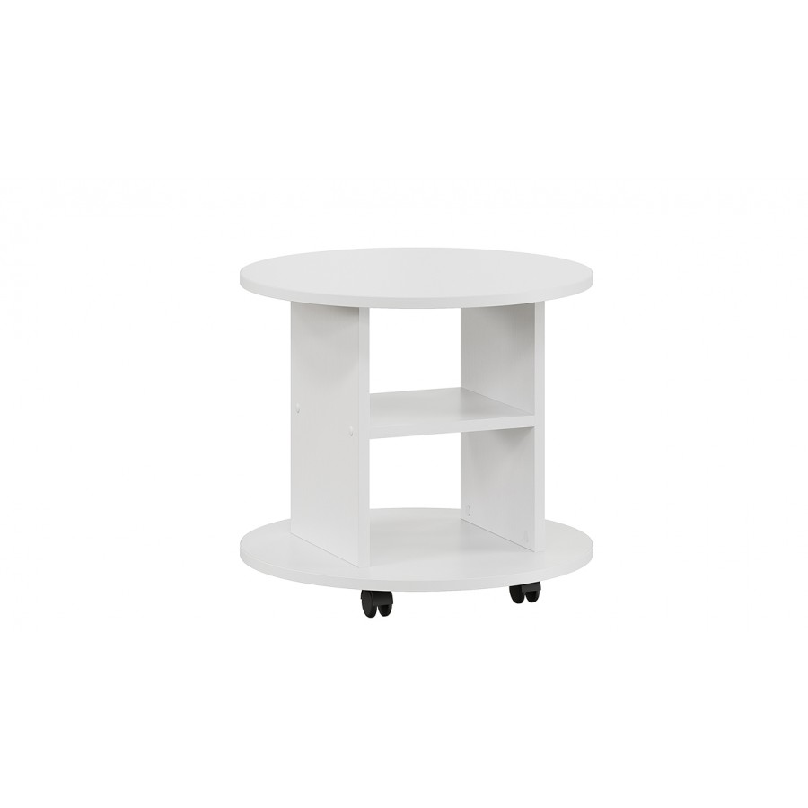 Стол журнальный Остин Белый Ясень