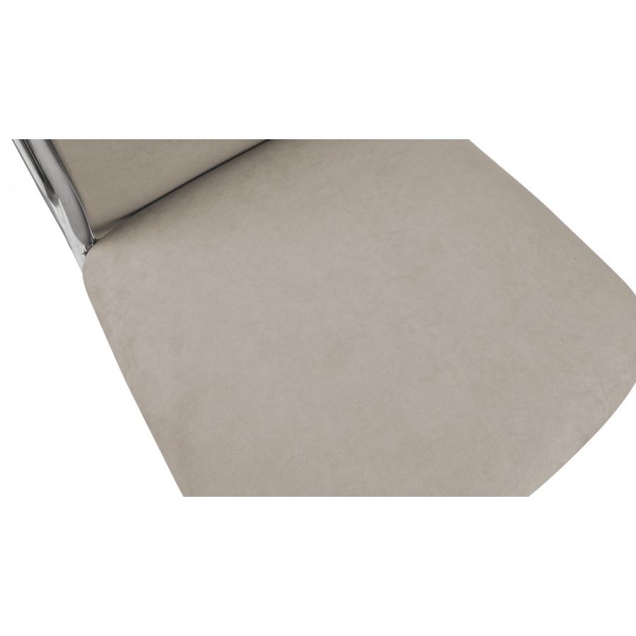 Стул «Комфорт-М» - СРП-048 Гранд Каркас Хром, Beige (бежевый)