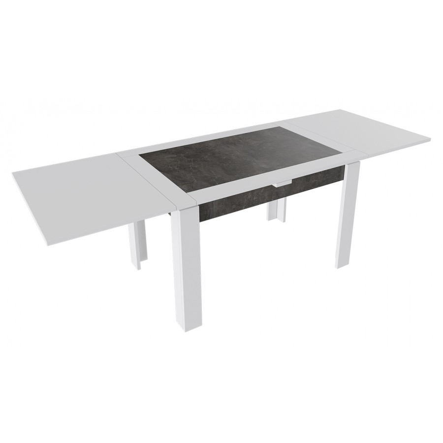 Стол раздвижной «Хьюстон» тип 4 Белый, Ателье темный