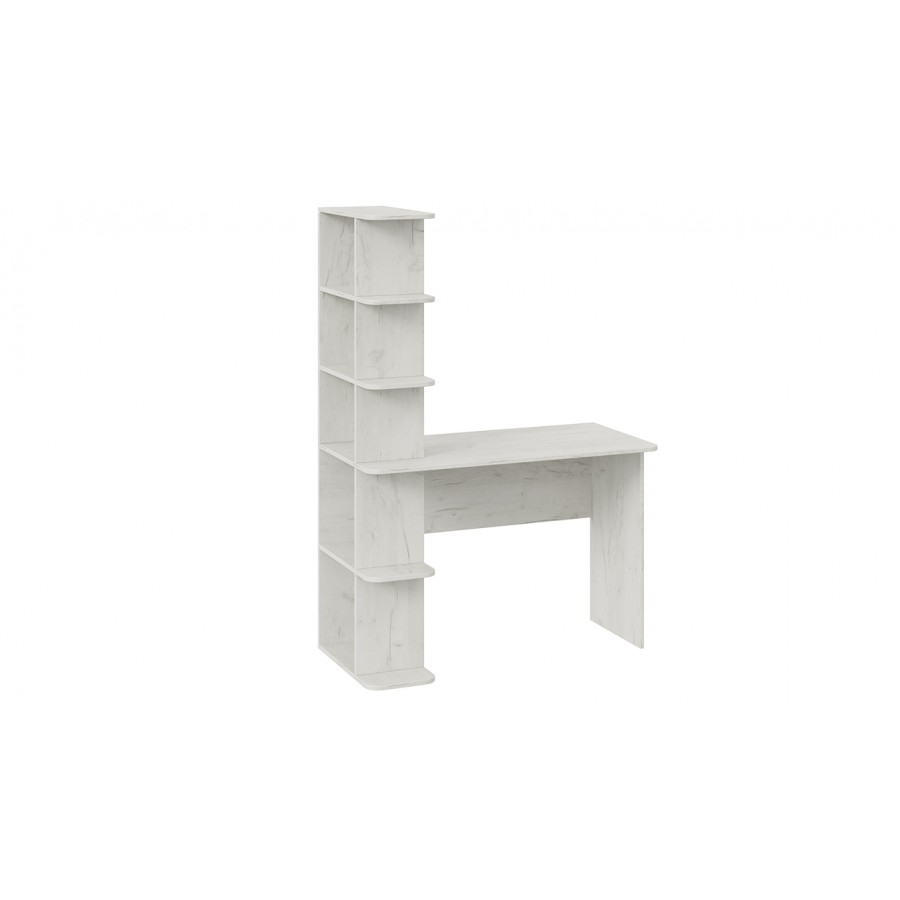 Стол письменный тип 4 Дуб крафт белый