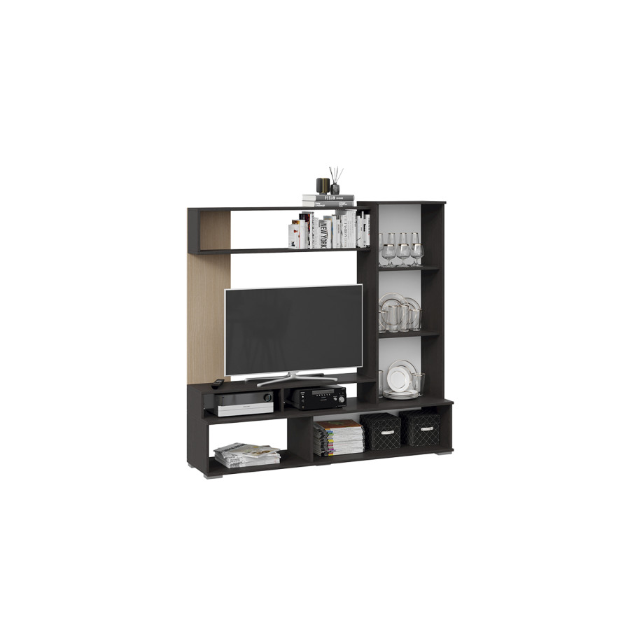 Стенка «Сиена» Венге Цаво, Дуб Молочный