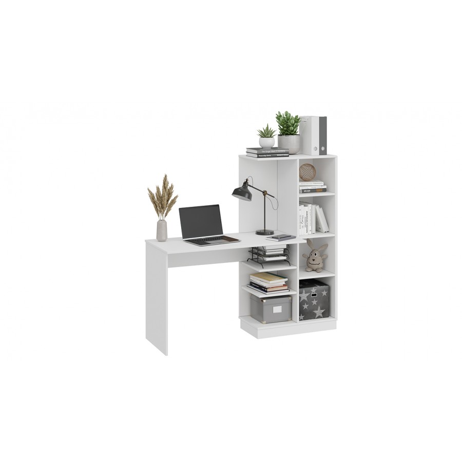 Стол компьютерный «Бейсик» Белый