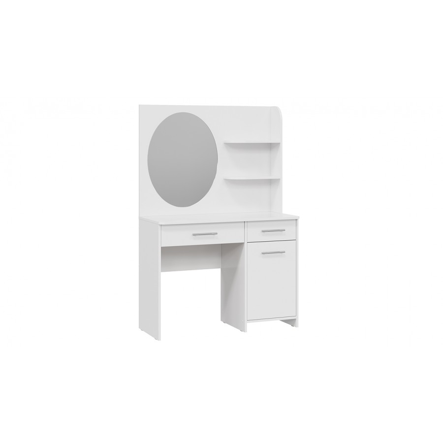 Стол туалетный «Эвита» Белый глянец