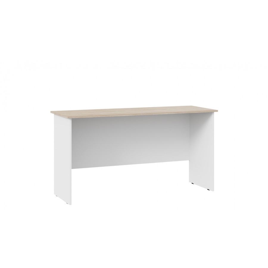 Стол письменный тип 14 (1400) Дуб Сонома, Белый Ясень