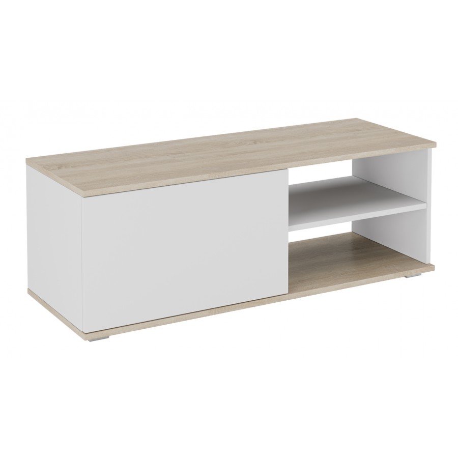 Тумба ТВ «Diamond» тип 7 Дуб Сонома, Белый