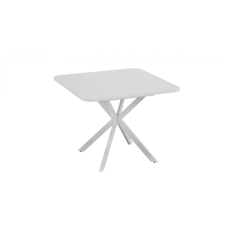 Стол обеденный раздвижной «Лиссабон» Тип 1 Белый муар, Белый