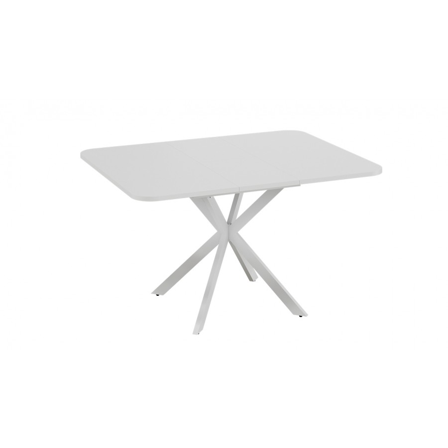 Стол обеденный раздвижной «Лиссабон» Тип 1 Белый муар, Белый