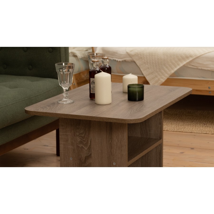 Стол журнальный тип 1 - МФ-107.001 Дуб Сонома трюфель