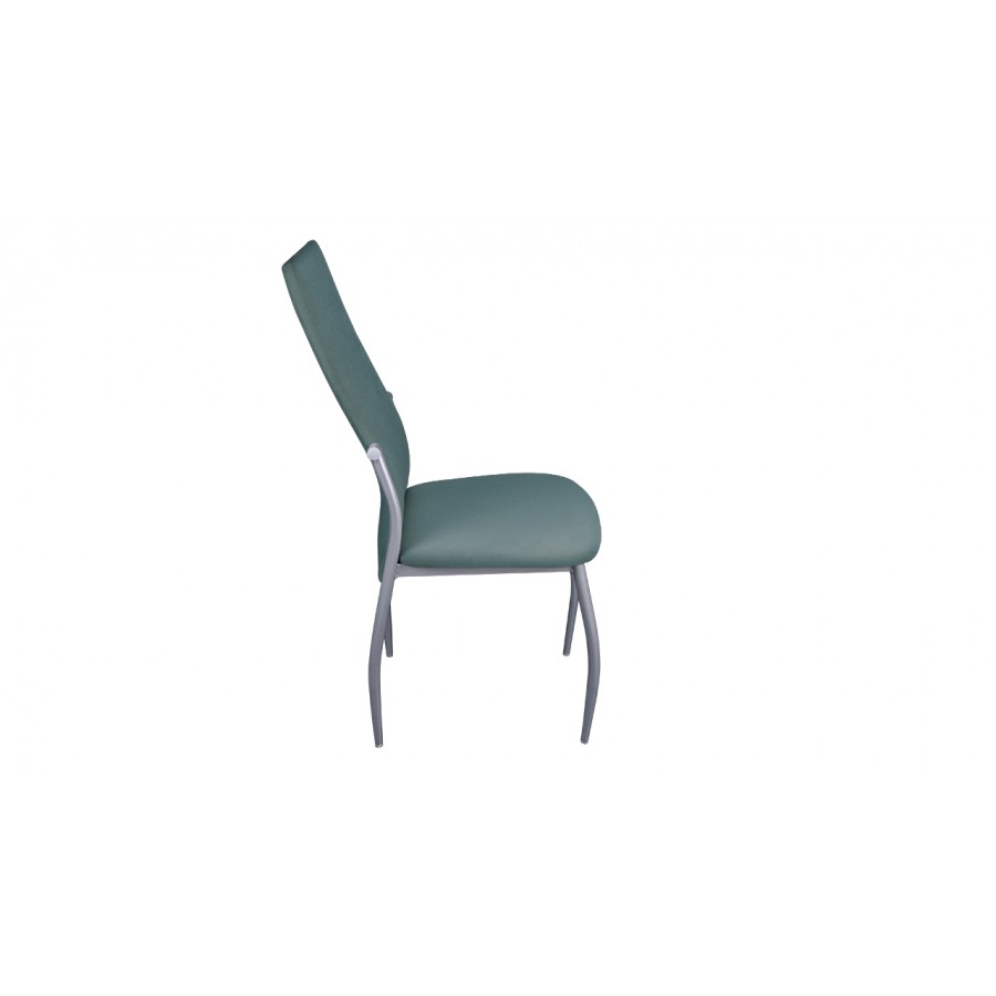 Стул «Комфорт-М» - СРП-048 Гранд Каркас Эмаль Бриллиант, Велюр DREAM Mint (бирюзовый)