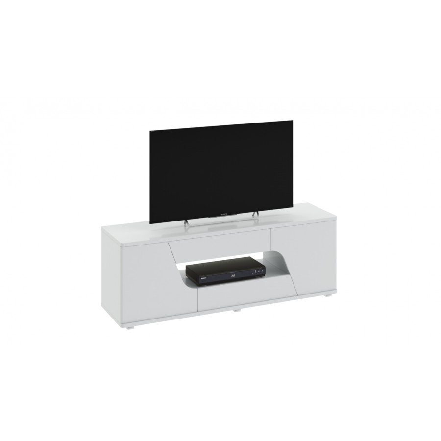 Тумба ТВ «Diamond» тип 5 (Белый глянец)