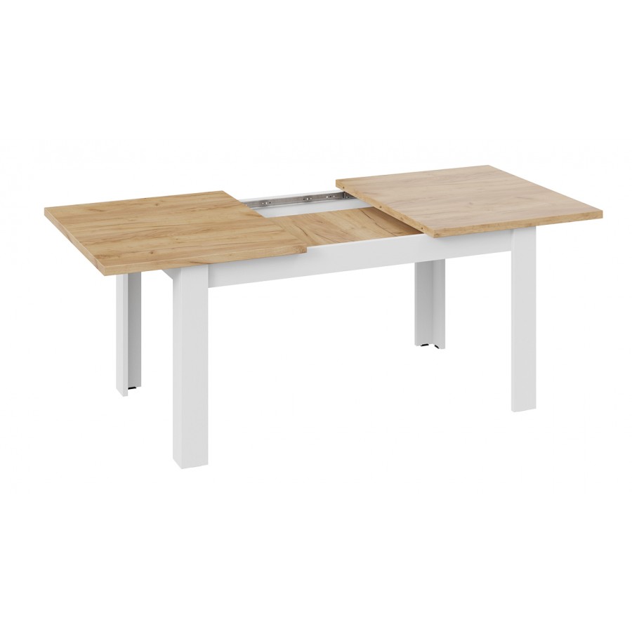 Стол обеденный «Ванкувер» тип 1 - 028.000.000 Белый, Дуб Крафт золотой