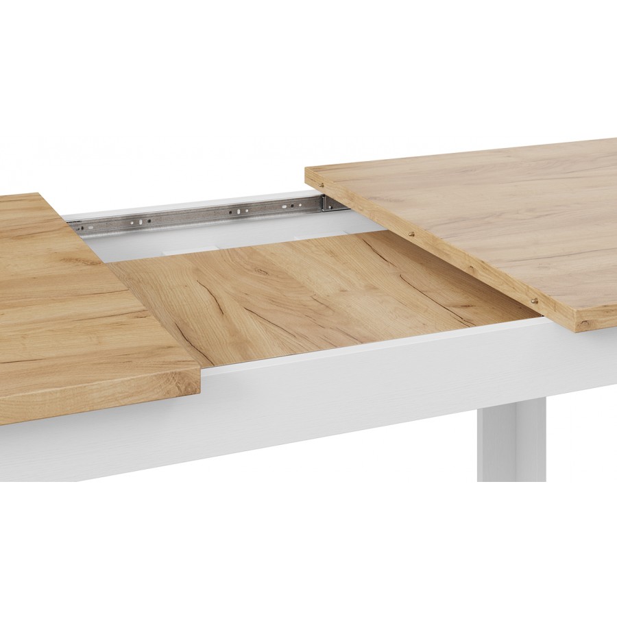 Стол обеденный «Ванкувер» тип 1 - 028.000.000 Белый, Дуб Крафт золотой