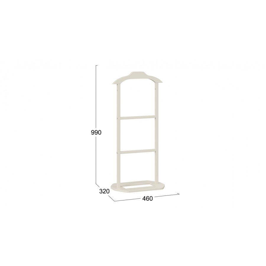 Вешалка «CIRTA» 1 - МО-710 Слоновая кость