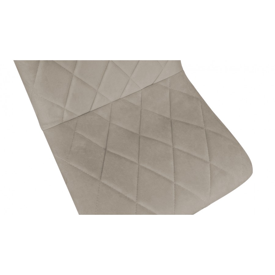 Стул «Чили ромб» - СРП-052 Эмаль черный муар, Beige (бежевый)