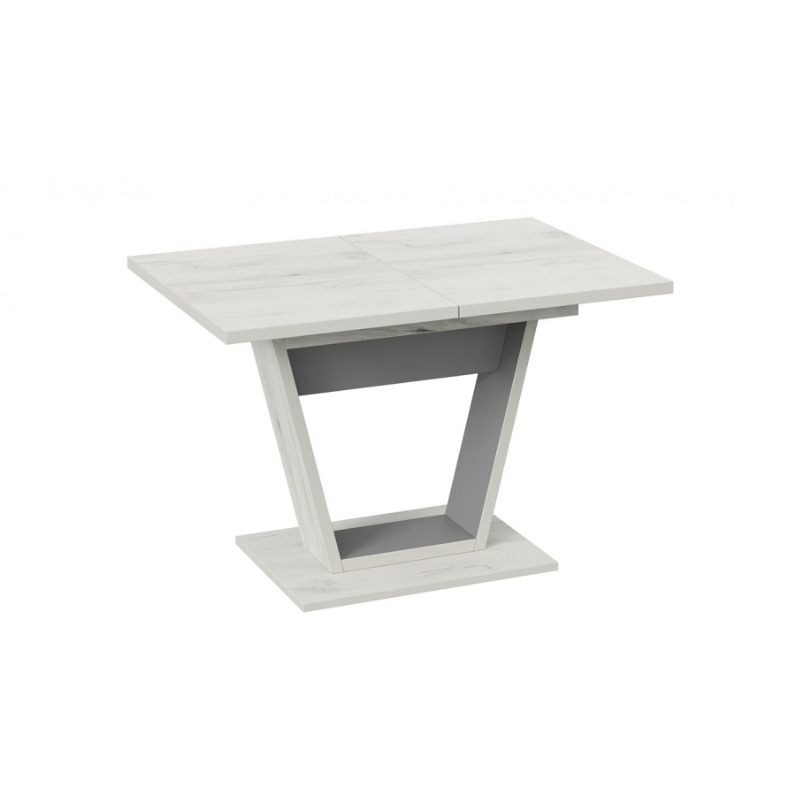 Стол обеденный «Гавана» Тип 1 Дуб крафт белый, Серый графит