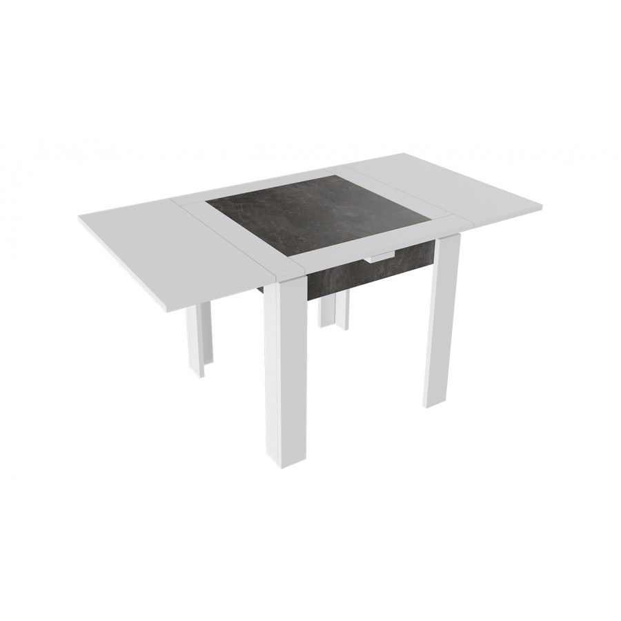 Стол раздвижной «Хьюстон» тип 3 Белый, Ателье темный