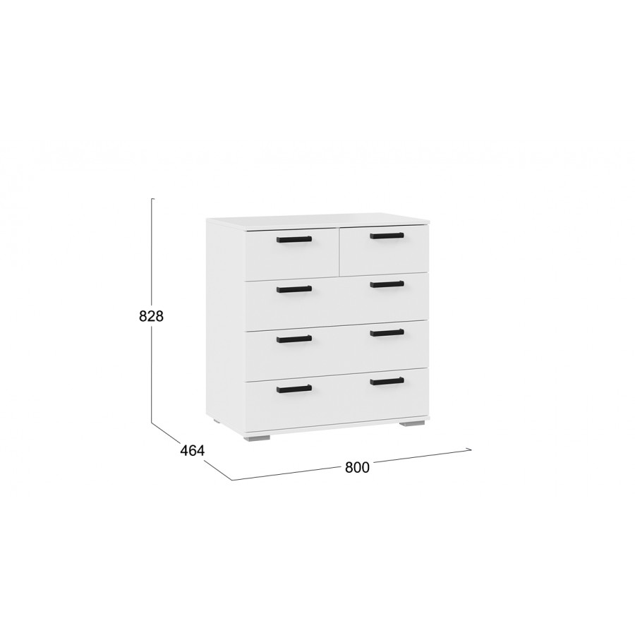 Комод «Квинт» Белый