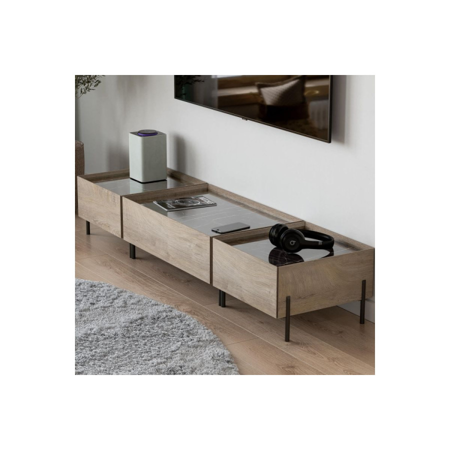 Тумба универсальная 750/200 "Этна" Дуб Эндгрей