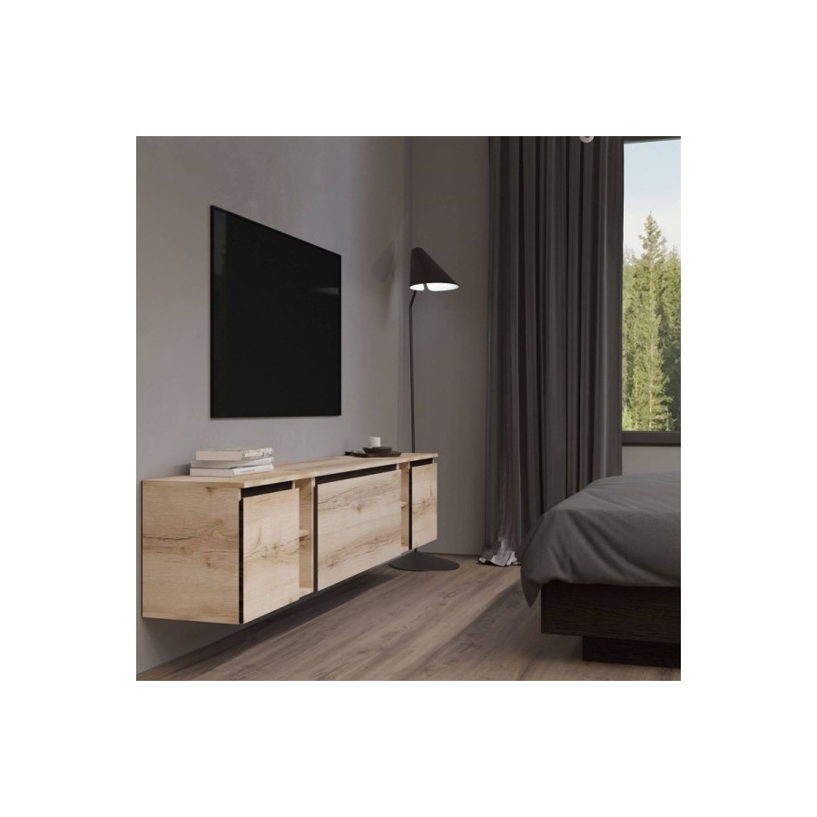 Тумба прикроватная "Берген" Дуб Венге, Дуб Делано